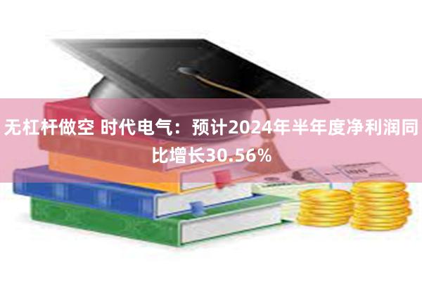 无杠杆做空 时代电气：预计2024年半年度净利润同比增长30.56%