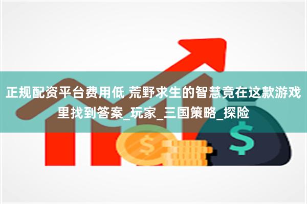 正规配资平台费用低 荒野求生的智慧竟在这款游戏里找到答案_玩家_三国策略_探险